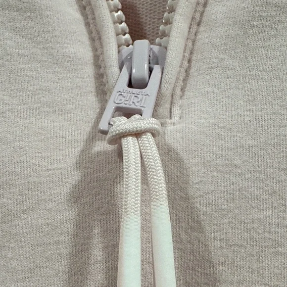 Athleta Blush Pink Half-Zip Hoodie - Picture 6 of 9